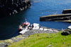 Nógvir bátar sigldu til Mykinesar á útoyggjastevnuni / Mange både sejlede til Mykines til udø-stævnen / Many ferries transported people to Mykines on the annual island festival.