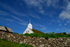 Mykinesar kirkja / Kirken p Mykines / The church in Mykines.