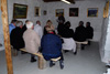 Jens-Kjeld greiðir frá støðuni hjá lundanum / Jens-Kjeld fortæller om, hvordan lunden har det / Jens-Kjeld gives updated information about the puffin.