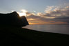 Sólsetur á Viðareiði / Solnedgang på Viðareiði / Sunset in Viðareiði.