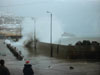 Brim í Nólsoy / Stærk brænding på Nólsoy / Breakers in Nólsoy.