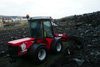 Fótbóltsvøllurin verður ruddaður fyri aðru ferð í 2008 / Oprydning af fodboldsbanen for anden gang i 2008 / Cleaning up the football ground for the second time in 2008.