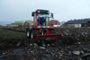 Fótbóltsvøllurin verður ruddaður fyri aðru ferð í 2008 / Oprydning af fodboldsbanen for anden gang i 2008 / Cleaning up the football ground for the second time in 2008.