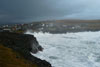 Landsynningsbrim í Nólsoy 05.01.2008 / Stærk brænding fra sydøst på Nólsoy 05.01.2008 / Breakers from South-East on Nólsoy 05.01.2008. 