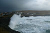 Landsynningsbrim í Nólsoy 05.01.2008 / Stærk brænding fra sydøst på Nólsoy 05.01.2008 / Breakers from South-East on Nólsoy 05.01.2008. 