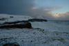 Landnyrðingsbrim í Nólsoy 01.02.2008 / Stærk brænding fra nordøst på Nólsoy 01.02.2008 / Breakers from North-East on Nólsoy 01.02.2008. 