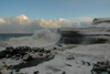 Landnyrðingsbrim í Nólsoy 01.02.2008 / Stærk brænding fra nordøst på Nólsoy 01.02.2008 / Breakers from North-East on Nólsoy 01.02.2008. 