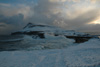 Landnyrðingsbrim í Nólsoy 01.02.2008 / Stærk brænding fra nordøst på Nólsoy 01.02.2008 / Breakers from North-East on Nólsoy 01.02.2008. 