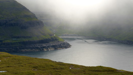 Útsýnið av Eiðiskolli móti Tjørnuvík / View from Eiðiskollur to Tjørnuvík 10.07.2013