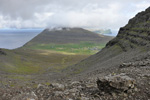 Útsýnið av Mannaskarði, Svínoy 13.08.2009 / The view from Mannaskarð, Svínoy 13.08.2009.