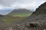 Útsýnið av Mannaskarði, Svínoy 13.08.2009 / The view from Mannaskarð, Svínoy 13.08.2009.