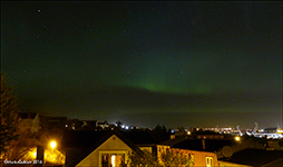 Norðlýsið (Aurora borealis) 02.04.2016