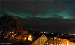 Norlsi (Aurora borealis) 08.04.2016