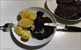 Blpannukka / Black pudding pancake