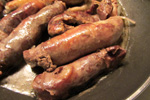 Fyltur speril / Intestines filled with heart, kidney & liver - everything from lamb